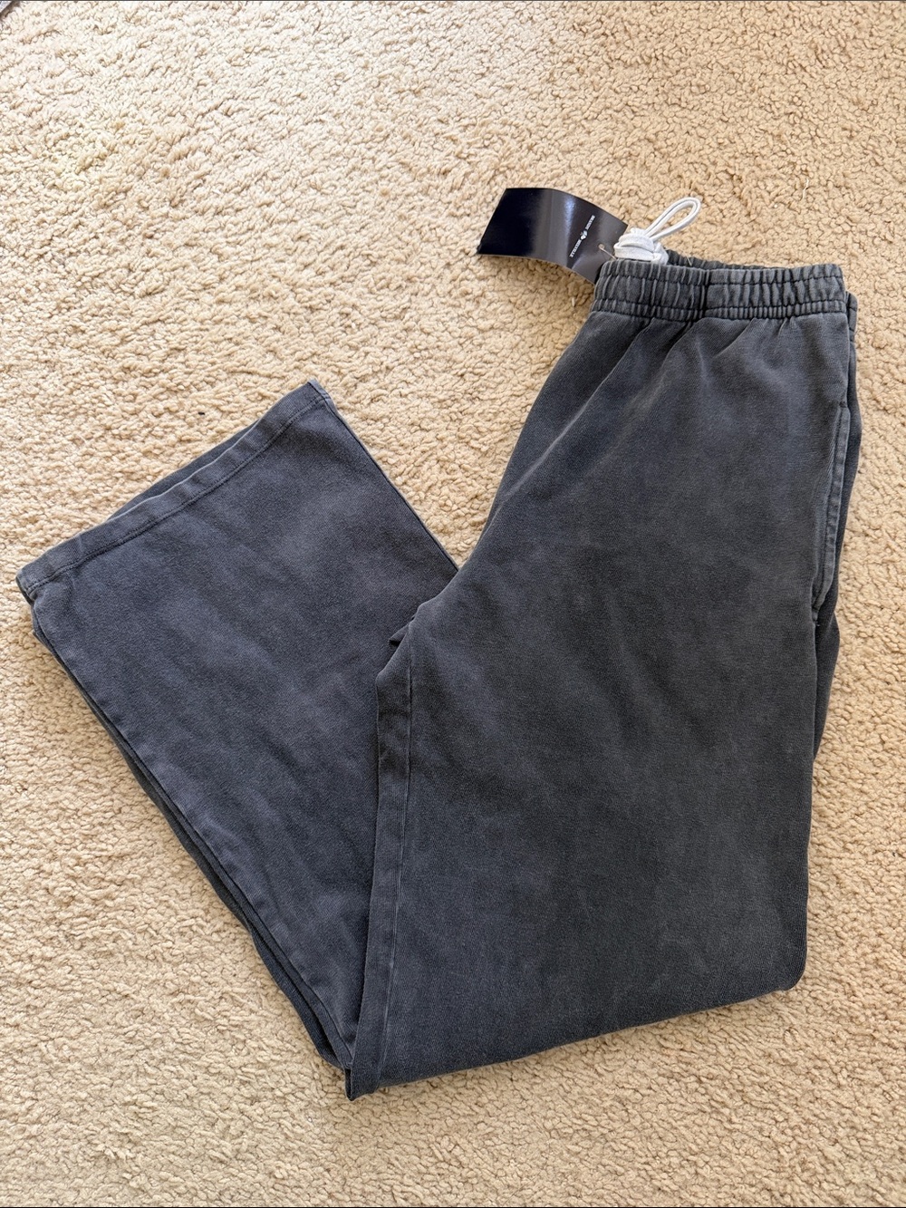 Brandy melville faded black Anastasia sweatpants